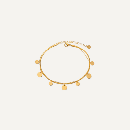 Cleora Anklet | Gold