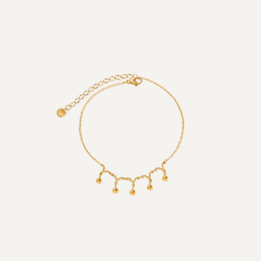 Indira Anklet | Gold
