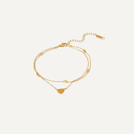 Rowena Anklet | Gold
